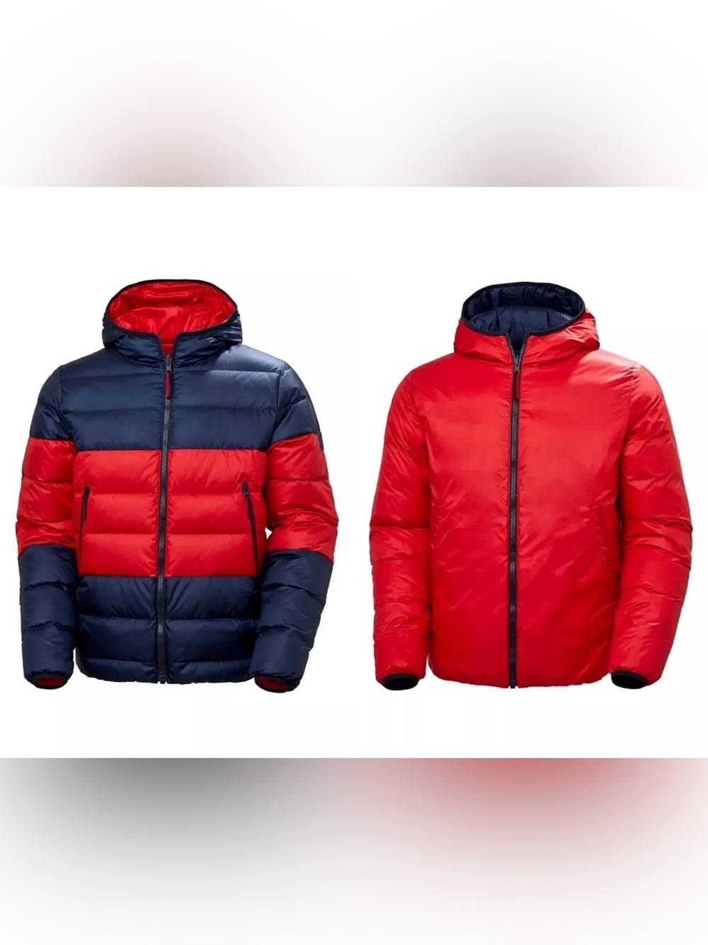 HELLY HANSEN RWB Reversible Down Jacket Men's  PrimaLoft HH New $280